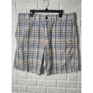 American Eagle Outfitters shorts Men's size 40 Plaid Preppy Classic Cotton